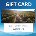 Gift Card Jeep tour in vigna e degustazione - Cofanetto Regalo WINERIES