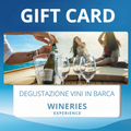 Gift Card Degustazione vini in barca - Cofanetto Regalo WINERIES