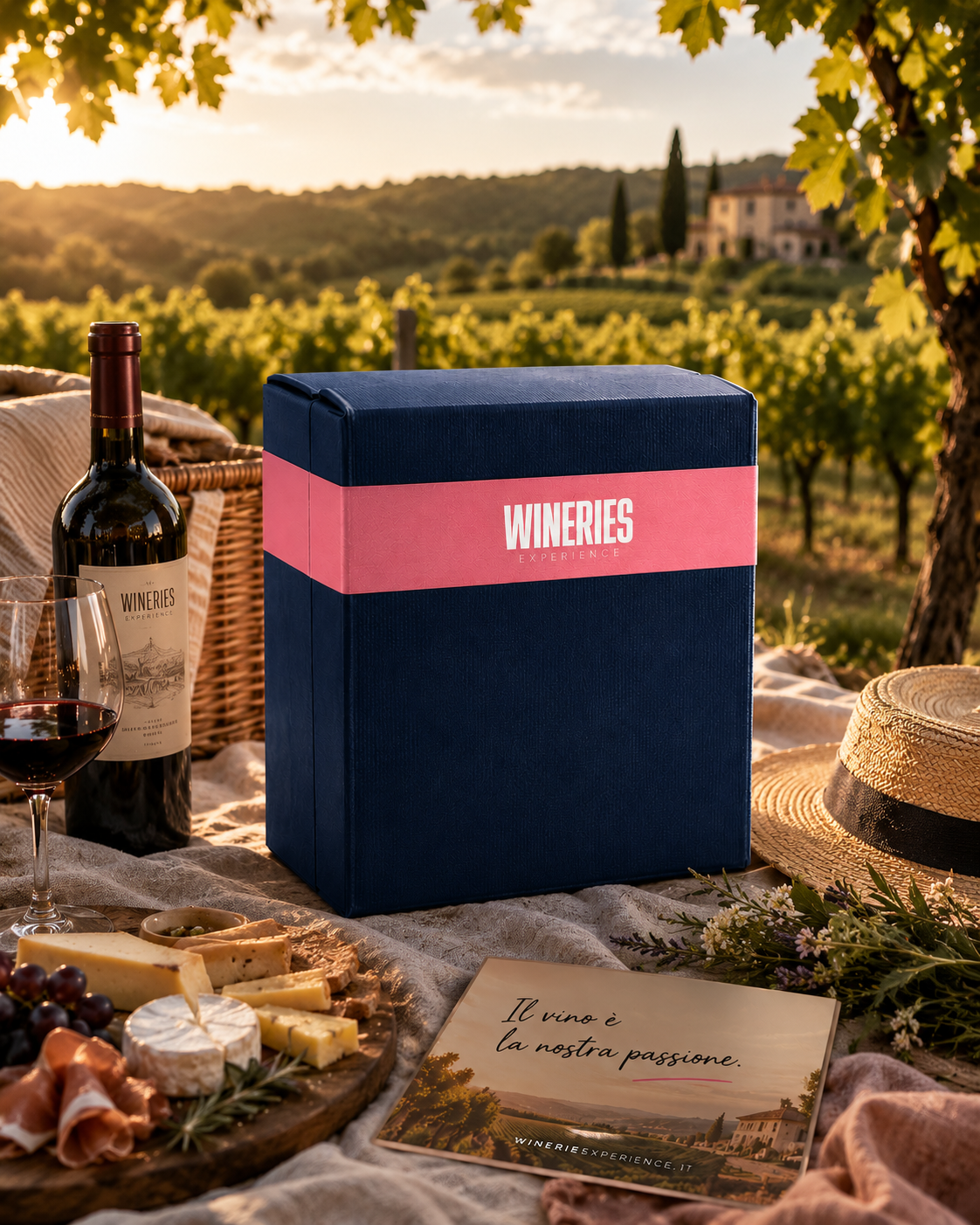 Gift Card Degustazione in vigna - Cofanetto Regalo WINERIES