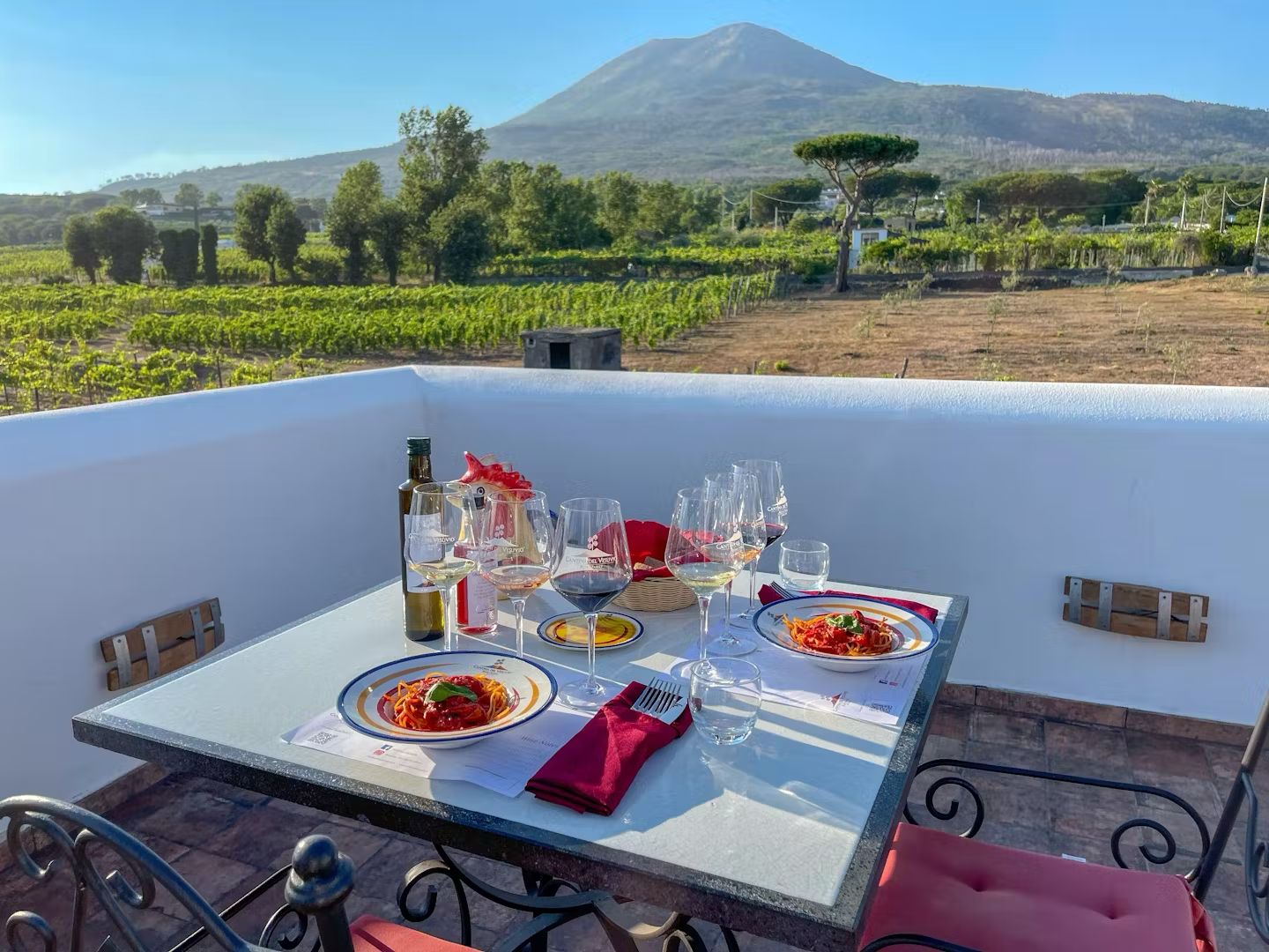 Cantina del Vesuvio - Degustazione 5 vini con Pranzo Campania Cantina del Vesuvio