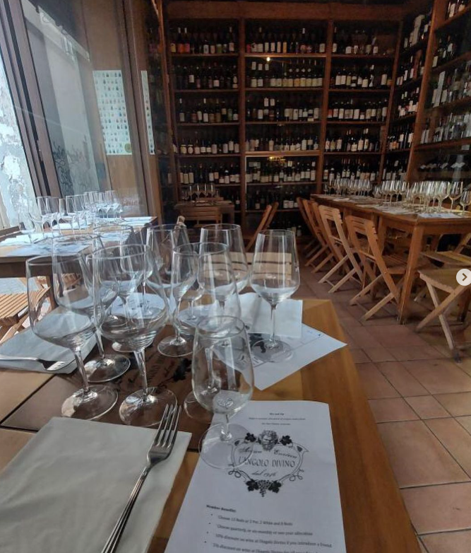 Enoteca Angolo Divino Roma - Degustazione 3 vini Roma