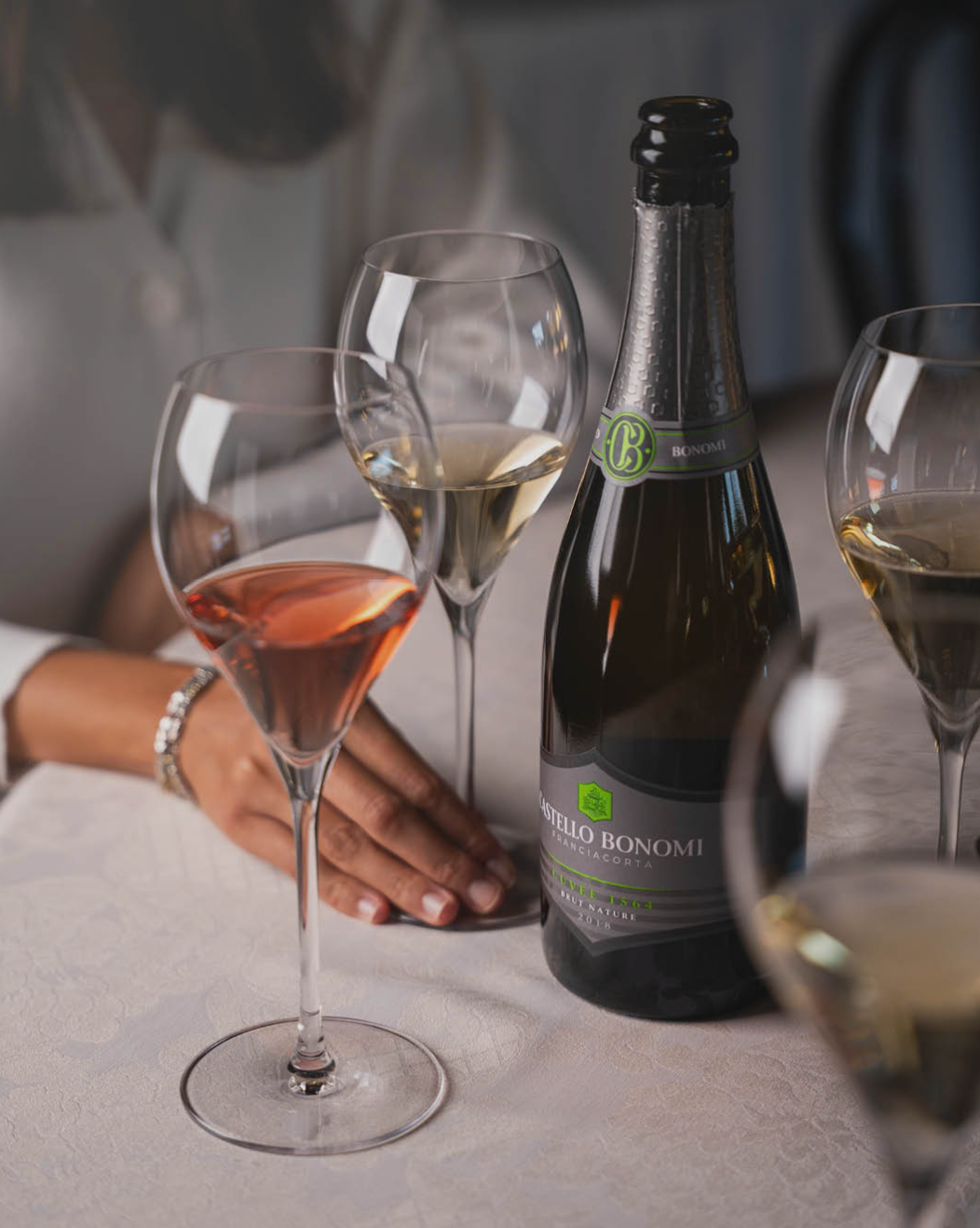 Castello Bonomi - Degustazione Cuvée1564 con Erbamat Lombardia Castello Bonomi