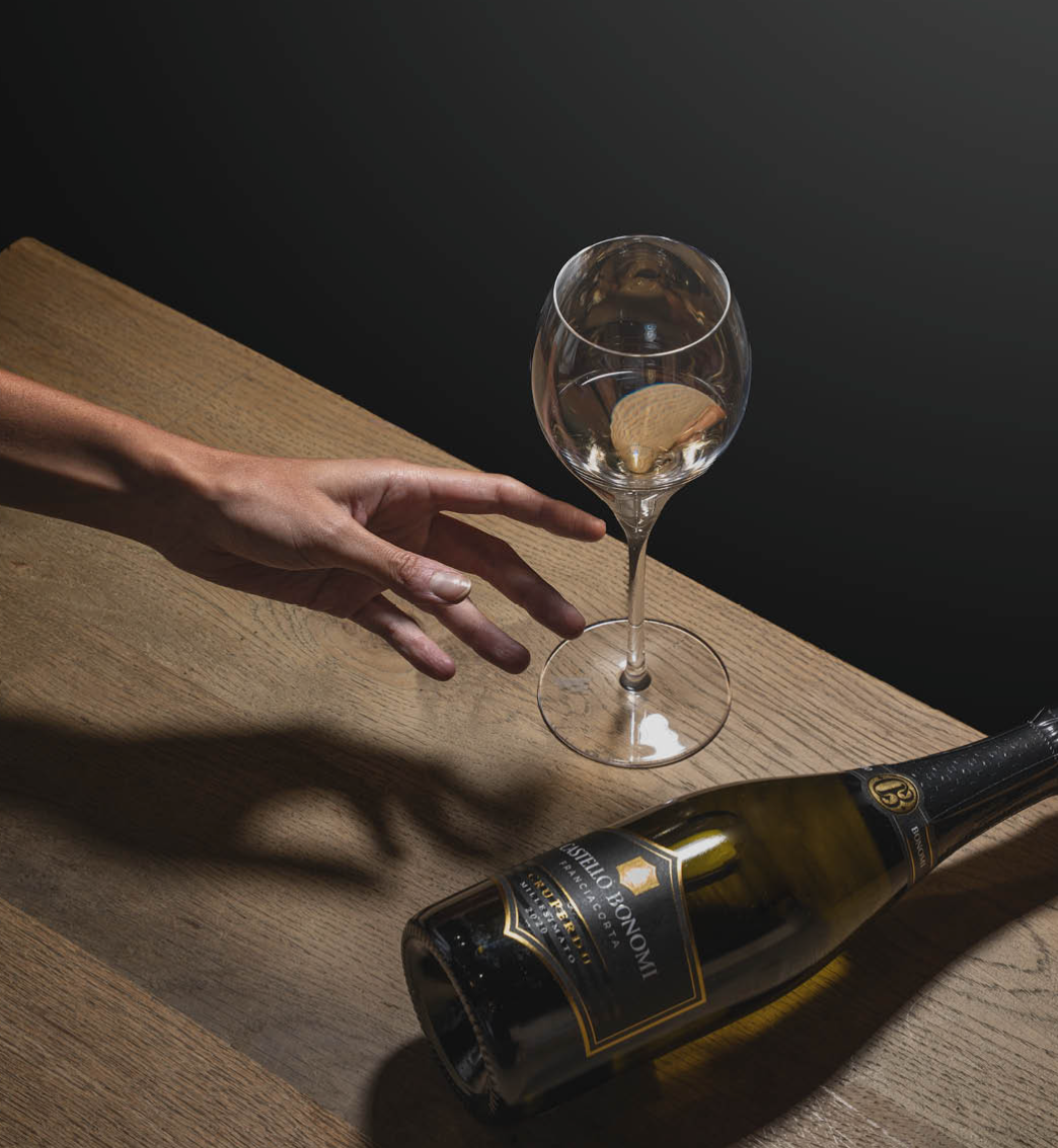 Castello Bonomi - Degustazione Cuvée1564 con Erbamat Lombardia Castello Bonomi